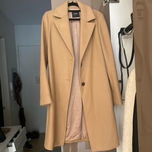 Theory camel coat small